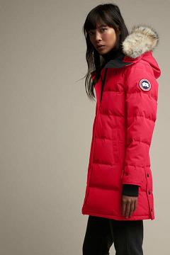 Chamarras Canada Goose Mujer Outlet - Shelburne Abrigos Rojos PU8019523
